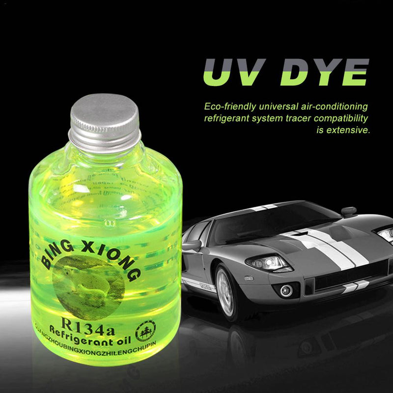 Car Fluorescent Oil Leak Detector Test UV Dye Agent Automotive Air Conditioning Repair Tool For Car A/C Pipeline Repair