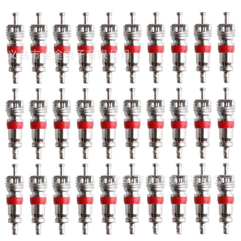 400Pcs Car Truck Zinc alloy Tire Tyre Valve Stem Core Part Replacement Tire Tyre Zinc Alloy Valve Stem Core Part