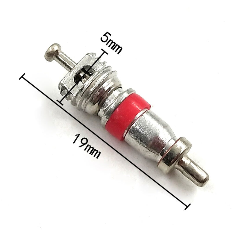 400Pcs Car Truck Zinc alloy Tire Tyre Valve Stem Core Part Replacement Tire Tyre Zinc Alloy Valve Stem Core Part