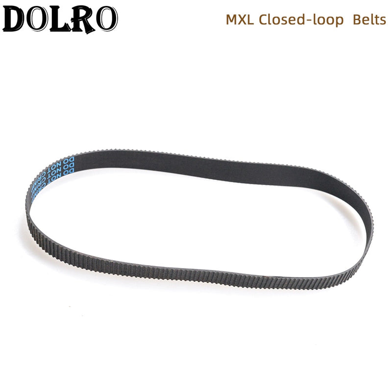 5/10pcs MXL Timing belt B114 B116 B117 B118 B120 Width 6/10mm Synchronous Belt 91MXL 93MXL 93.6MXL 94MXL 96MXL Pitch 2.032mm