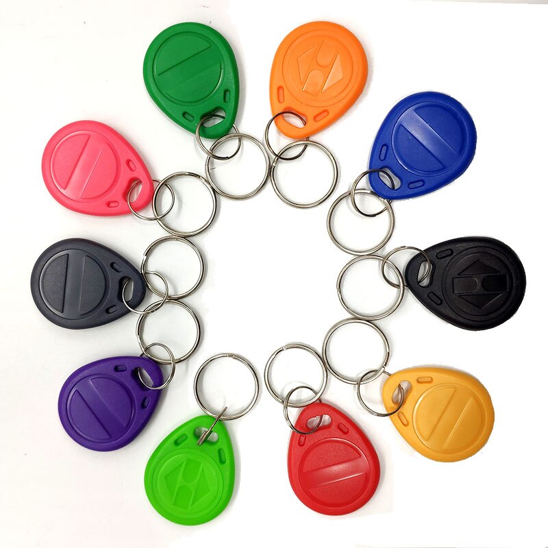 Token/chaveiro Rfid 125khz (100 Unidades) 100pcs EM4305 T5577 Copy Rewritable Writable Rewrite Duplicate RFID Tag Copy EM4100 125KHZ Card Proximity ID Token Keyfobs