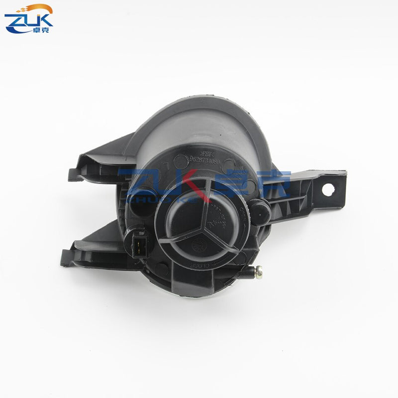 ZUK Front Fog Lamp Fog Light Front Bumper Lamp Reflector Light For Peugeot 206 2005 2006 2007 2008  Driving Anti Fog Light