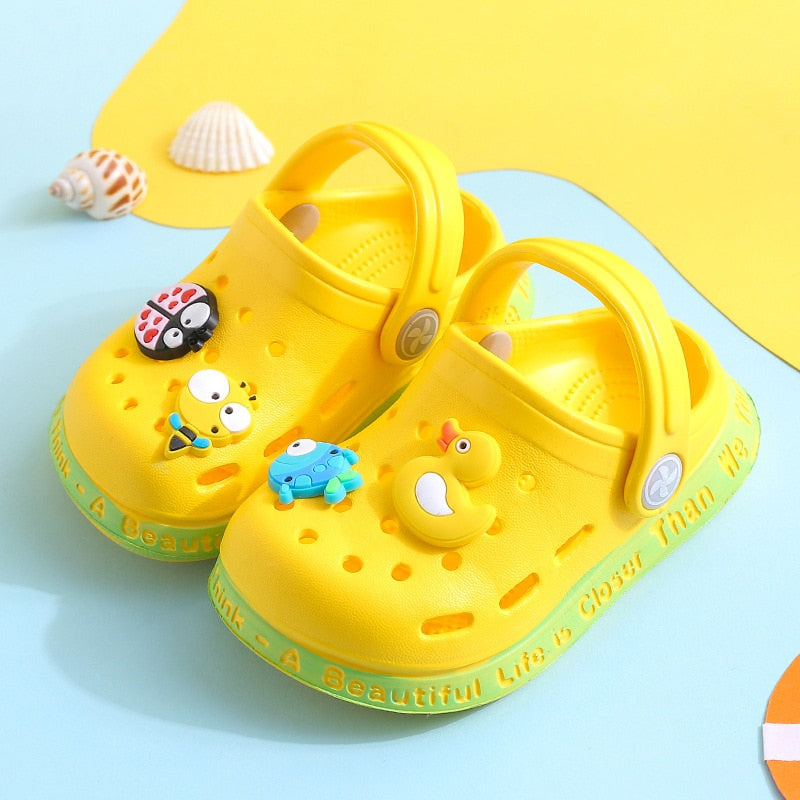 Summer Baby Shoes Sandals for Girls Boy Mules Baby Girl Shoes Cartoon Sandal Infantil for Boy Children&