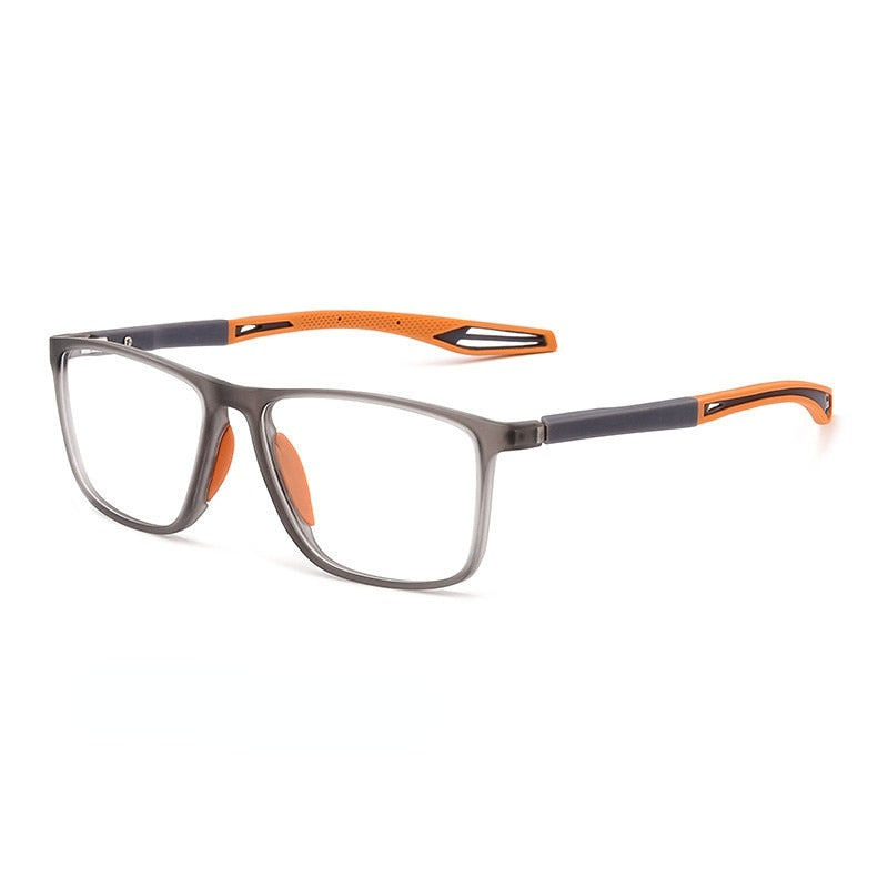 Fashion Reading Glasses TR90 Silicone Frame New Men&