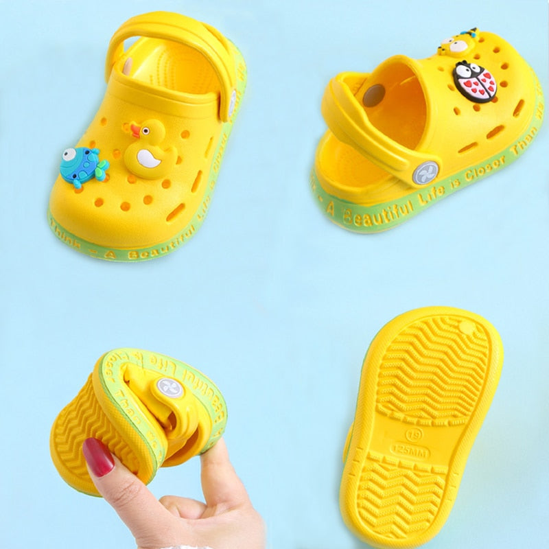 Summer Baby Shoes Sandals for Girls Boy Mules Baby Girl Shoes Cartoon Sandal Infantil for Boy Children&