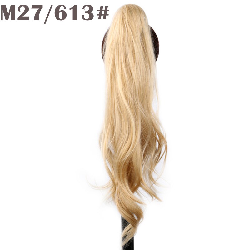 Sylhair Synthetic Ponytail 32inch Long Flexible Wrap Around Pony Tail Hair Extensions for Women Fake Tail Hairpiece Daily Use