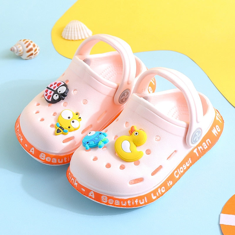 Summer Baby Shoes Sandals for Girls Boy Mules Baby Girl Shoes Cartoon Sandal Infantil for Boy Children&