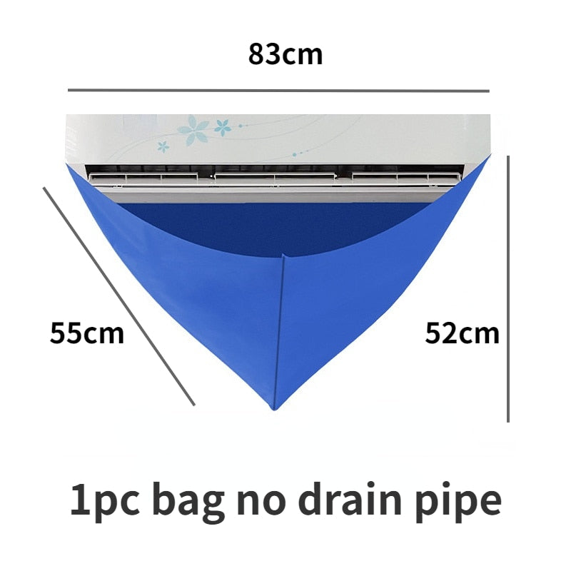 Ac Cleaning Kit Air Conditioner Cleaning Bag with Drain Pipe Ac Cleaner Waterproof  Air Conditioning Washing Set Aircon Tools