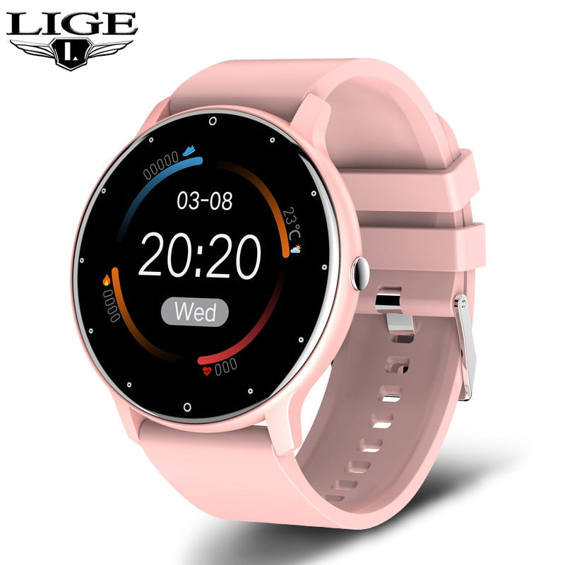 Relógio Inteligente LIGE Esporte Fitness - SmartWatch Unissex